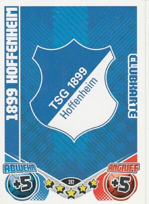 392.  Clubkarten (TSG 1899 Hoffenheim)