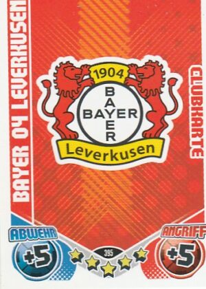 395.  Clubkarten (Bayer 04 Leverkusen)