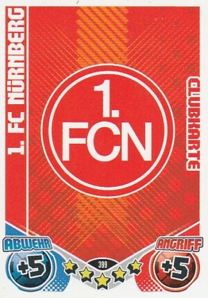 399.  Clubkarten (1.FC Nürnberg)