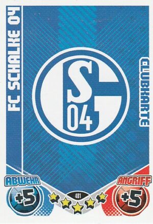 401.  Clubkarten (FC Schalke 04)