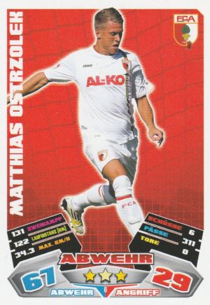 006.  Matthias Ostrzolek (FC Augsburg)