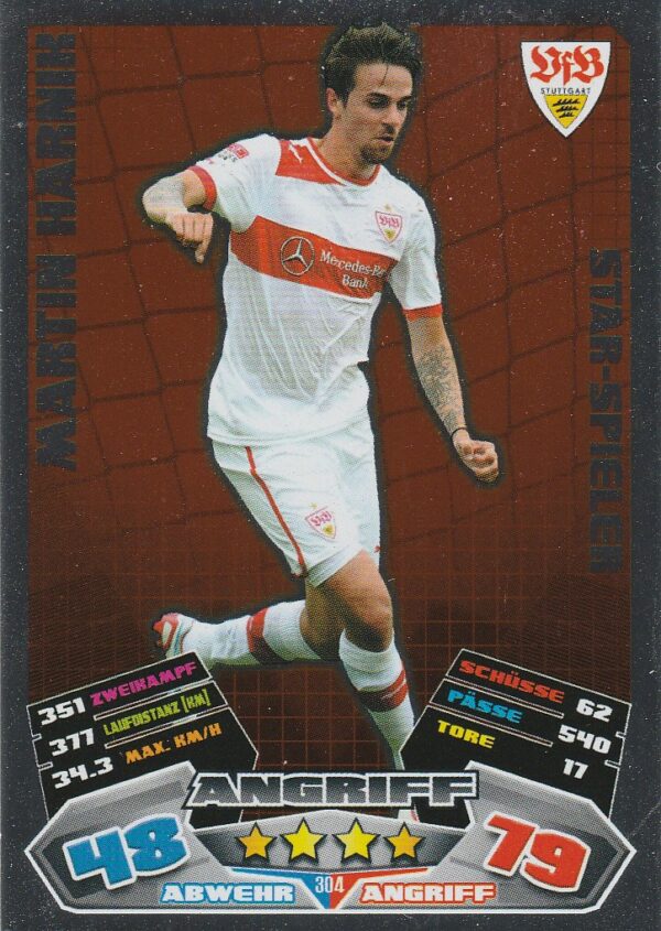 304.  Martin Harnik (VfB Stuttgart) Star-Spieler