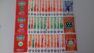 MATCH ATTAX Bundesliga 2008/2009 Trading Card 50 Basiskarten + Bonus