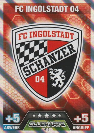 415. Clubkarte (FC Ingolstadt 04) Clubkarte