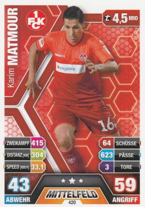 420. Karim Matmour (1.FC Kaiserslautern)