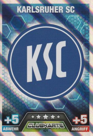 421. Clubkarte (Karlsruher SC) Clubkarte