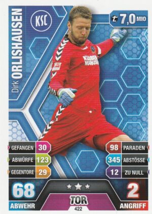 422. Dirk Orlishausen (Karlsruher SC)