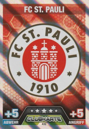 433. Clubkarte (FC St. Pauli)  Clubkarte