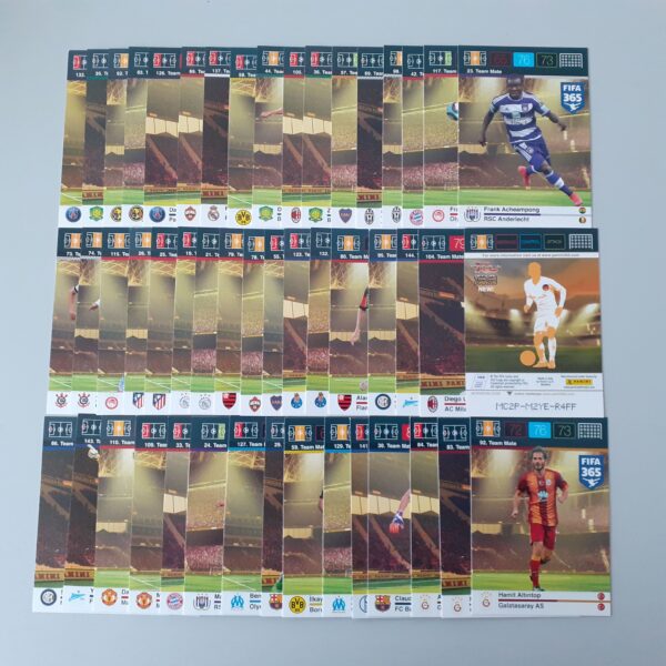 Panini Fifa 365 2016 50 Basiskarten