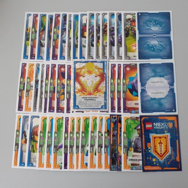 LEGO Nexo Knights Serie 2 - 50 Sammelkarten