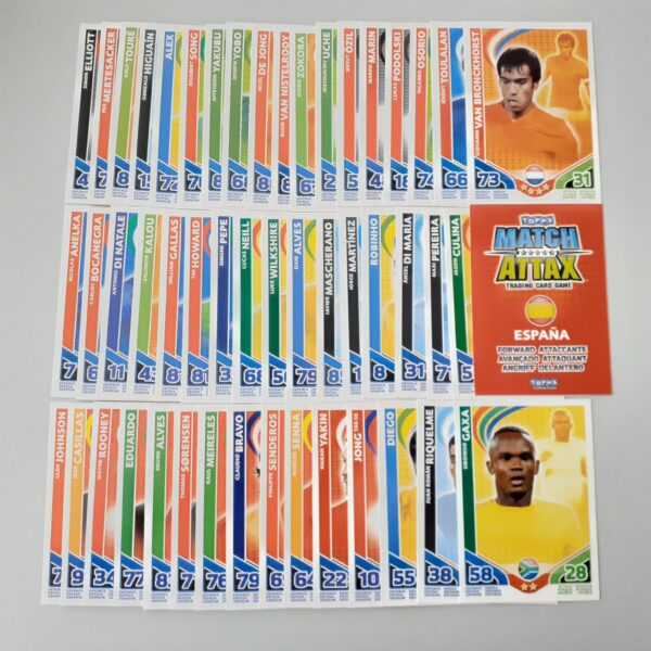 Match Attax World Starts 2010 50 Basiskarten