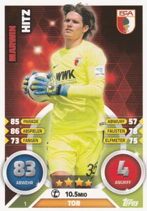 001. Marwin Hitz (FC Augsburg)