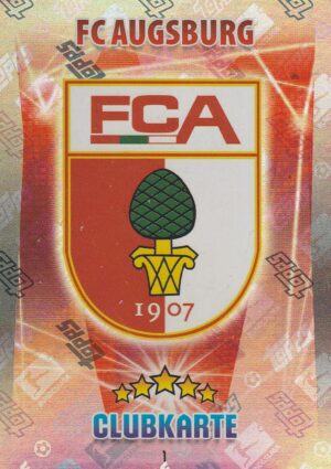 001. Clubkarte (FC Augsburg)