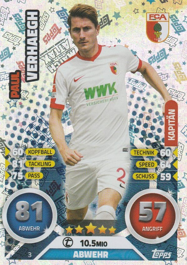 003. Paul Verhaegh (FC Augsburg) Käpitan