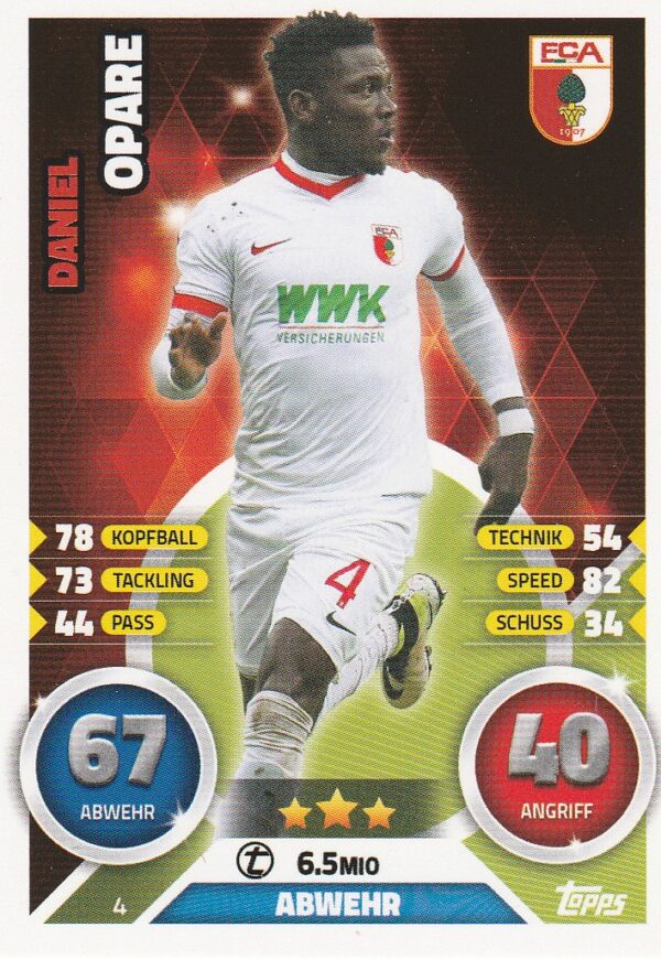 004. Daniel Opare (FC Augsburg)