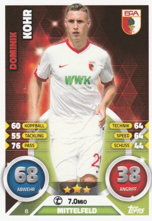 008. Dominik Kohr (FC Augsburg)
