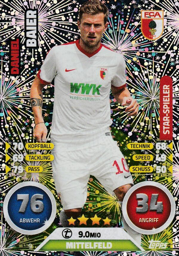 009. Daniel Baier (FC Augsburg) Star-Spieler