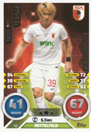 010. Takashi Usami (FC Augsburg) Neuer Transfer