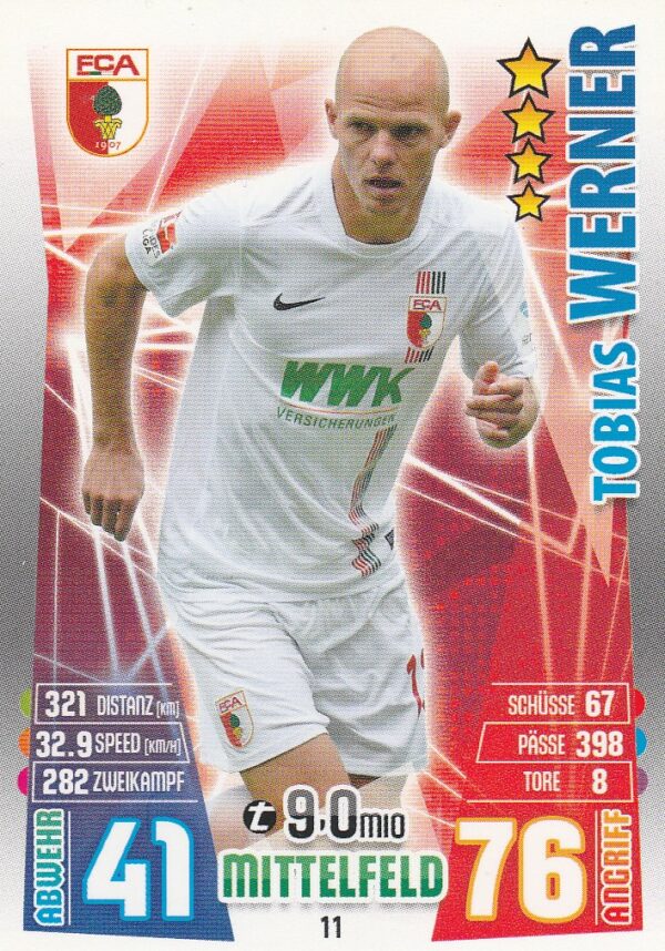 011. Tobias Werner (FC Augsburg)