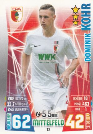 012. Dominik Kohr (FC Augsburg)