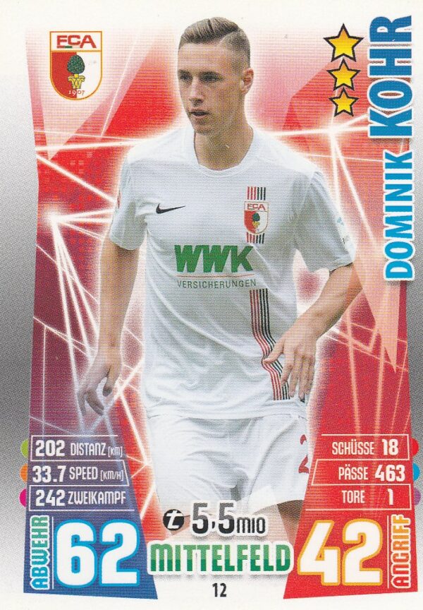 012. Dominik Kohr (FC Augsburg)