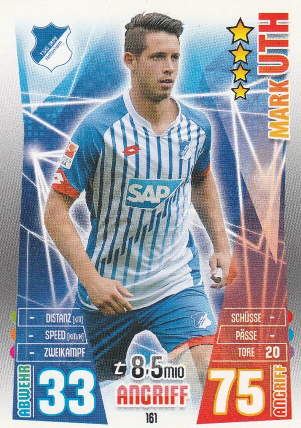 161. Mark Uth (TSG 1899 Hoffenheim)