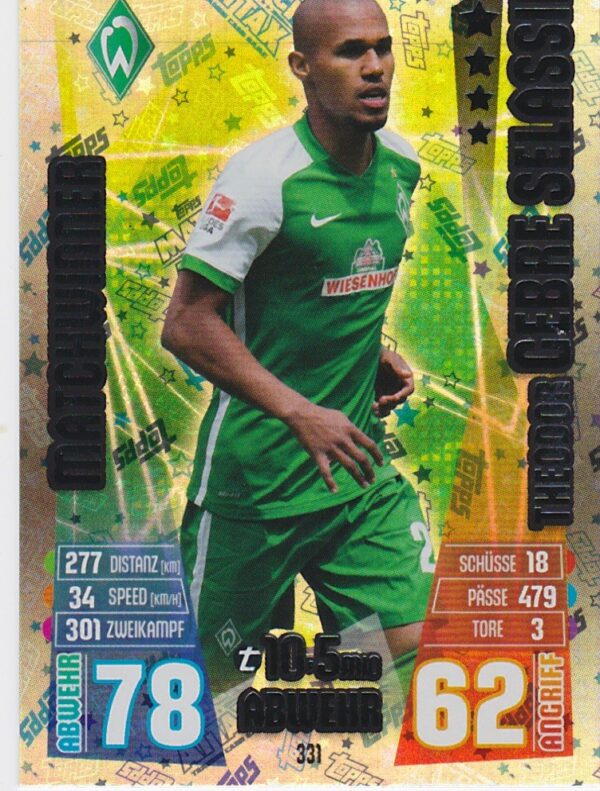 331. Theodor Gebre Selassie (SV Werder Bremen) Matchwinner
