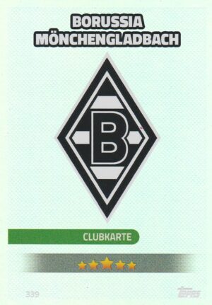 339. Clubkarte (Borussia Mönchengladbach)