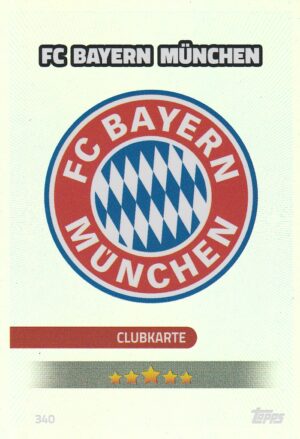 340. Clubkarte (FC Bayern München)