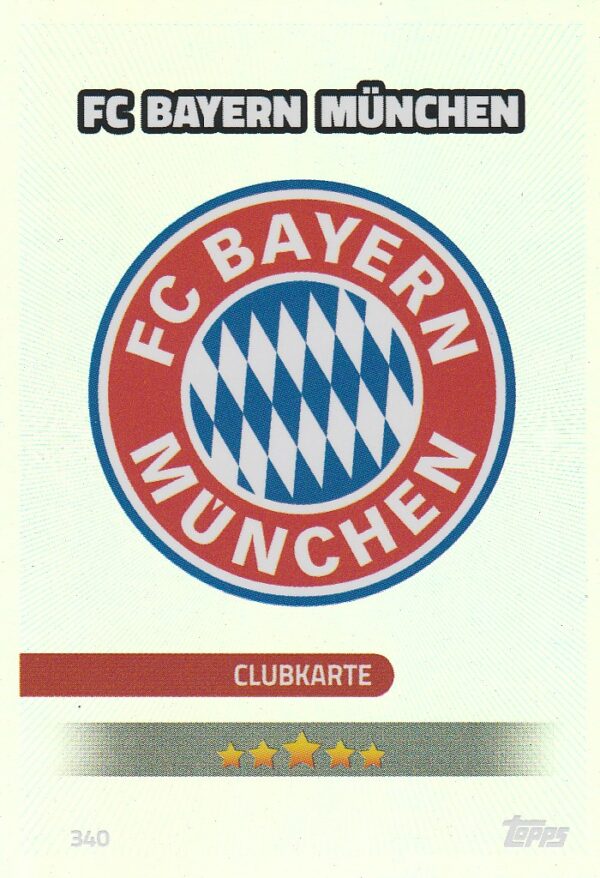 340. Clubkarte (FC Bayern München)