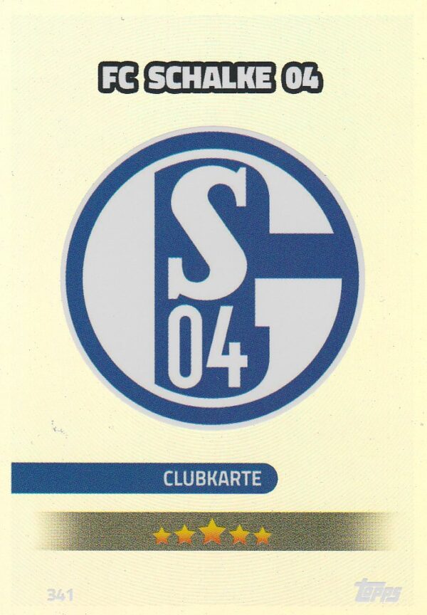 341. Clubkarte (FC Schalke 04)