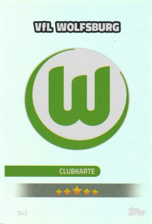 342. Clubkarte (VfL Wolfsburg)