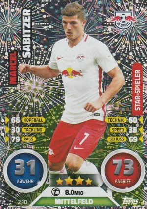 210. Marcel Sabitzer (RB Leipzig) Star-Spieler