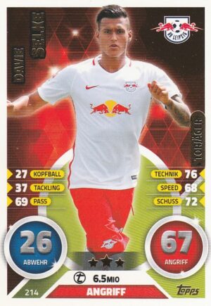 214. Davie Selke (RB Leipzig) Torjäger