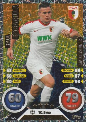 345. Raúl Bobadilla (FC Augsburg) MW