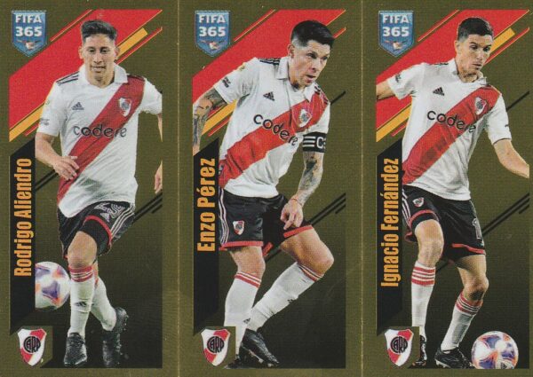 011. Aliendro-Pérez-Fernández (CA River Plate)-Foil