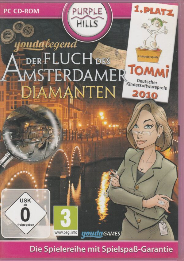 Youda Legend Der Fluch des Amsterdamer Diamanten CD ROM
