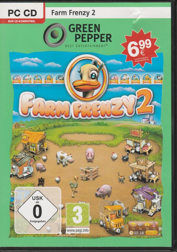 Farm Frenzy 2 - CD ROM gebraucht